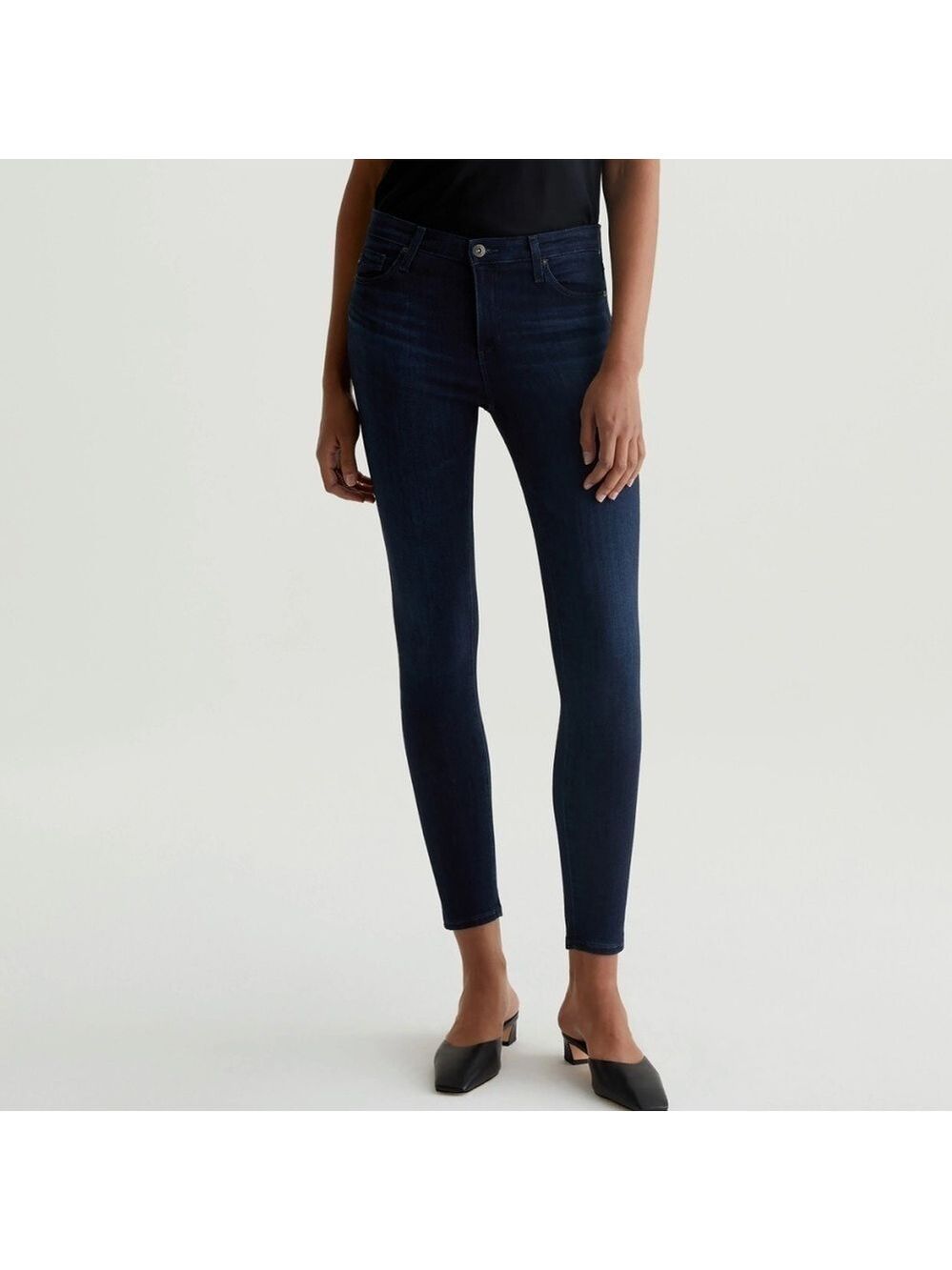 AG super skinny blue denim legging jeans. Size 30R